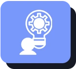 Cursor icon on a teal background